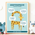Bild in Galerie-Betrachter laden, Giraffensprache – Poster zur Gewaltfreien Kommunikation | PDF Download