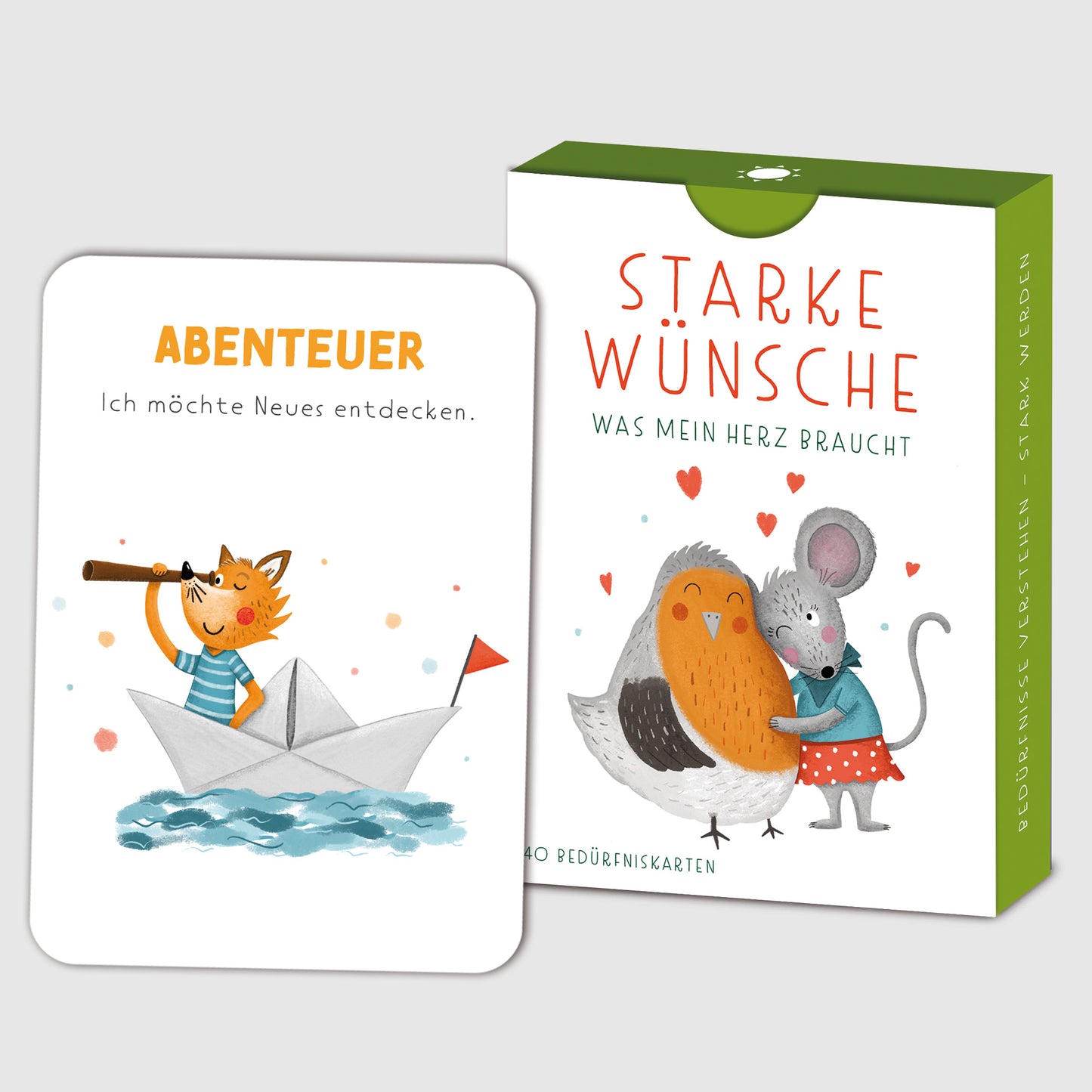 40 Bedürfniskarten für Kinder