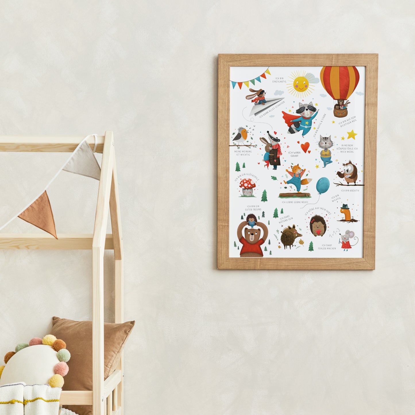 Affirmationsposter Kinder zum Ausdrucken | Formate A4, A3, A2 | PDF Download