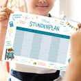 Bild in Galerie-Betrachter laden, Stundenplan mit Affirmationen für Kinder | PDF Download