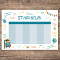 Bild in Galerie-Betrachter laden, Stundenplan mit Affirmationen für Kinder | PDF Download