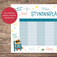 Bild in Galerie-Betrachter laden, Stundenplan mit Affirmationen für Kinder | PDF Download