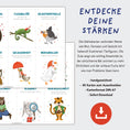 Bild in Galerie-Betrachter laden, Starker Charakter – Stärkekarten für Kinder | PDF Download