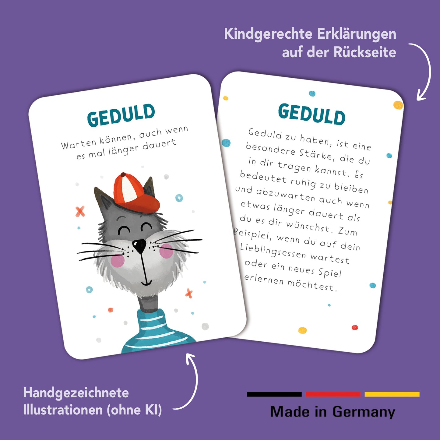 Stärkekarten für Kinder | 40 Charakterstärken