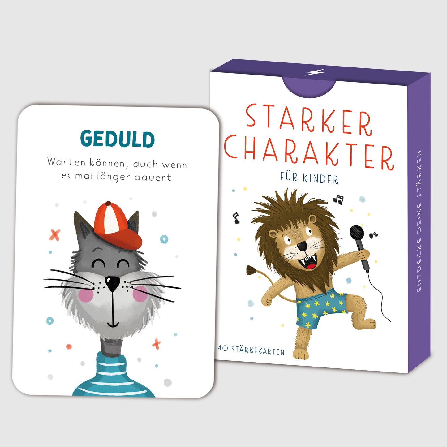 Stärkekarten für Kinder | 40 Charakterstärken