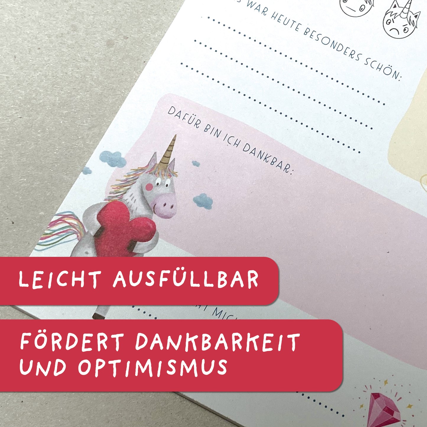 Tagesrückblick für Kinder PDF zum Ausdrucken– Gefühle, Dankbarkeit & Selbstwert | PDF Download
