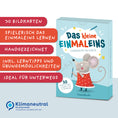 Bild in Galerie-Betrachter laden, Handgezeichnete Einmaleinskarten zum Üben des 1x1 mit den Reihen 1 bis 10: 30 Karten mit Übungsmaterial und Lernhilfen, ideal für das spielerische Erlernen der Multiplikation, verpackt in einer Faltschachtel.