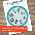 Bild in Galerie-Betrachter laden, Gefühlsrad für Kinder zum Ausdrucken | PDF Download