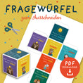 Bild in Galerie-Betrachter laden, FragewürfelGesprächswürfel für Kinder pdf Rüsselfuchs