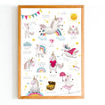 Bild in Galerie-Betrachter laden, Affirmationsposter Einhorn | PDF Download