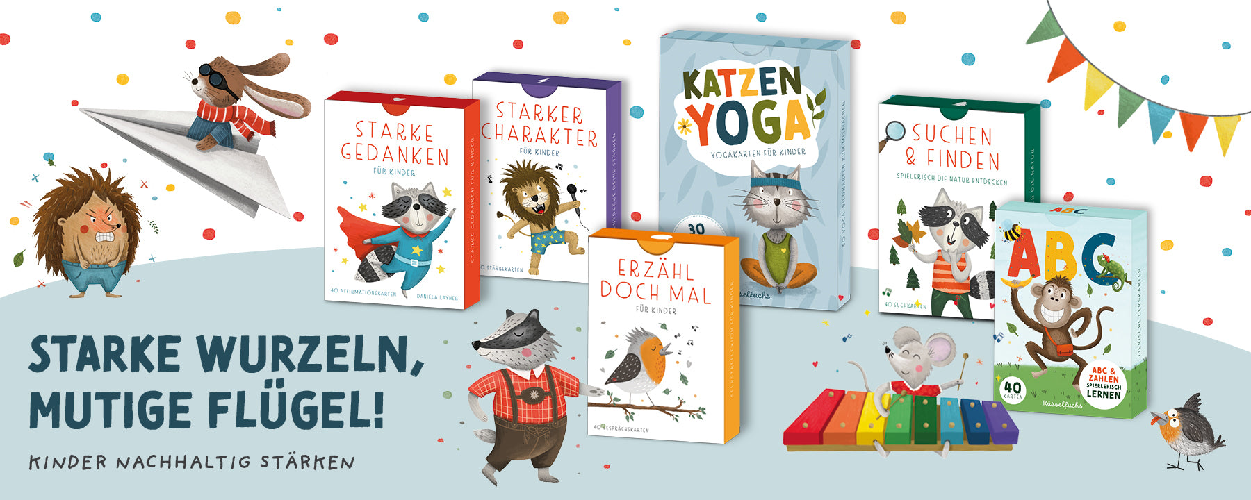 Rüsselfuchs - Shop für Affirmationen, Achtsamkeit und starke Kinder