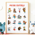 Bild in Galerie-Betrachter laden, Gefühlsposter für Kinder | PDF Download