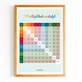 Bild in Galerie-Betrachter laden, Multiplikationstabelle – Einmaleins-Poster für Kinder | PDF Download