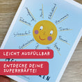 Bild in Galerie-Betrachter laden, Stärkensonne „Meine Stärken“ – Arbeitsblatt | PDF Download