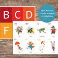 Bild in Galerie-Betrachter laden, ABC-Karten für Kinder | PDF Download