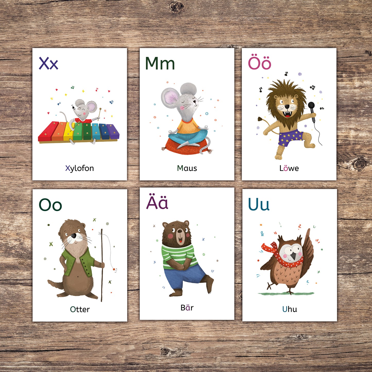 60 ABC-Karten zum Ausdrucken | PDF Download