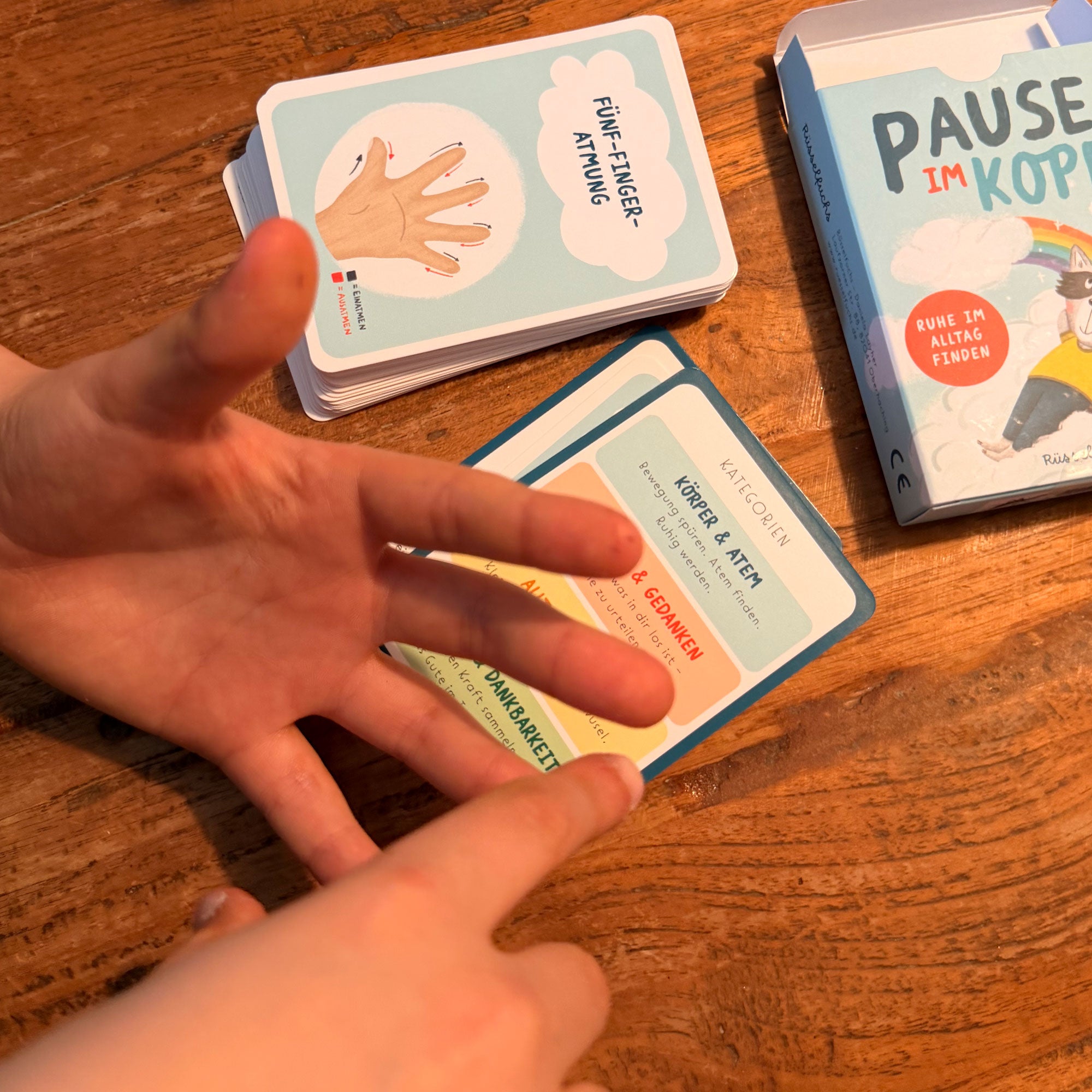 Pause im Kopf – Achtsamkeitskarten für Kinder