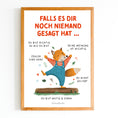 Bild in Galerie-Betrachter laden, Mutmachposter für Kinder „Falls es dir noch niemand gesagt hat …“ | PDF Download
