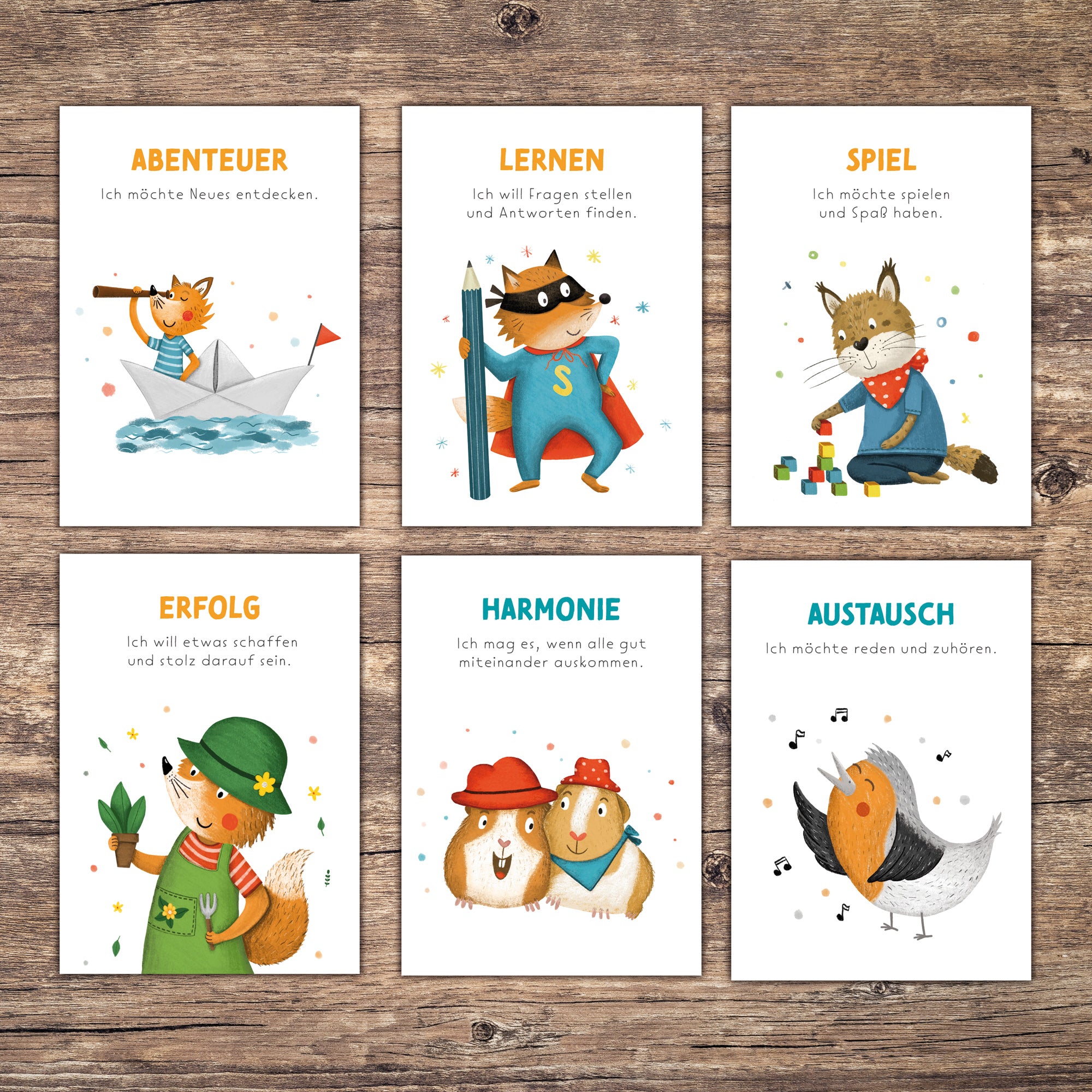 Starke Wünsche – Bedürfniskarten für Kinder | PDF Download