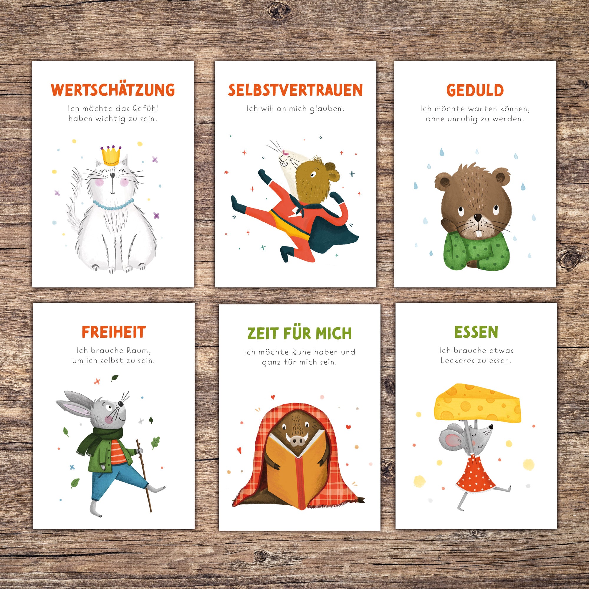 Starke Wünsche – Bedürfniskarten für Kinder | PDF Download