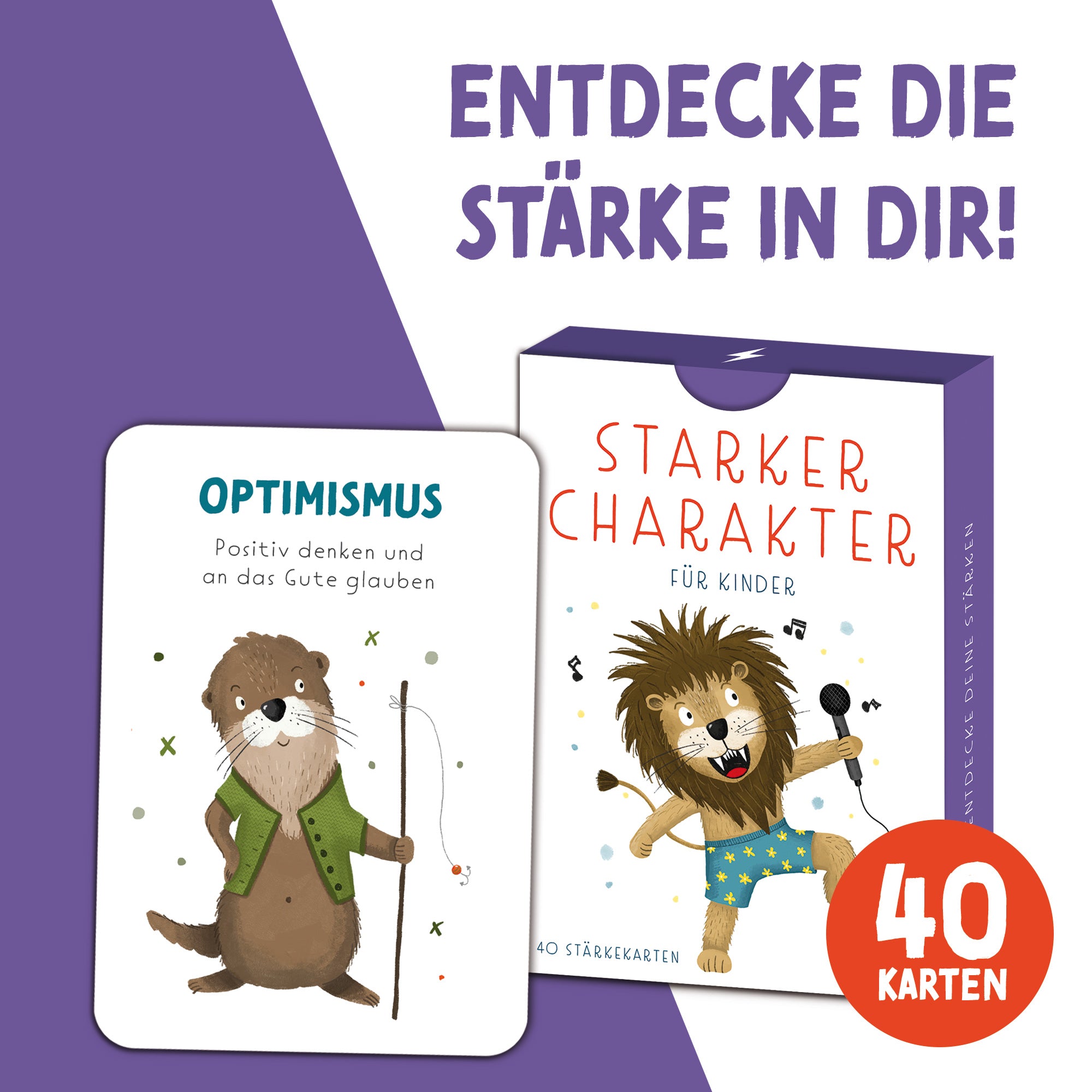 Starker Charakter – Stärkekarten für Kinder