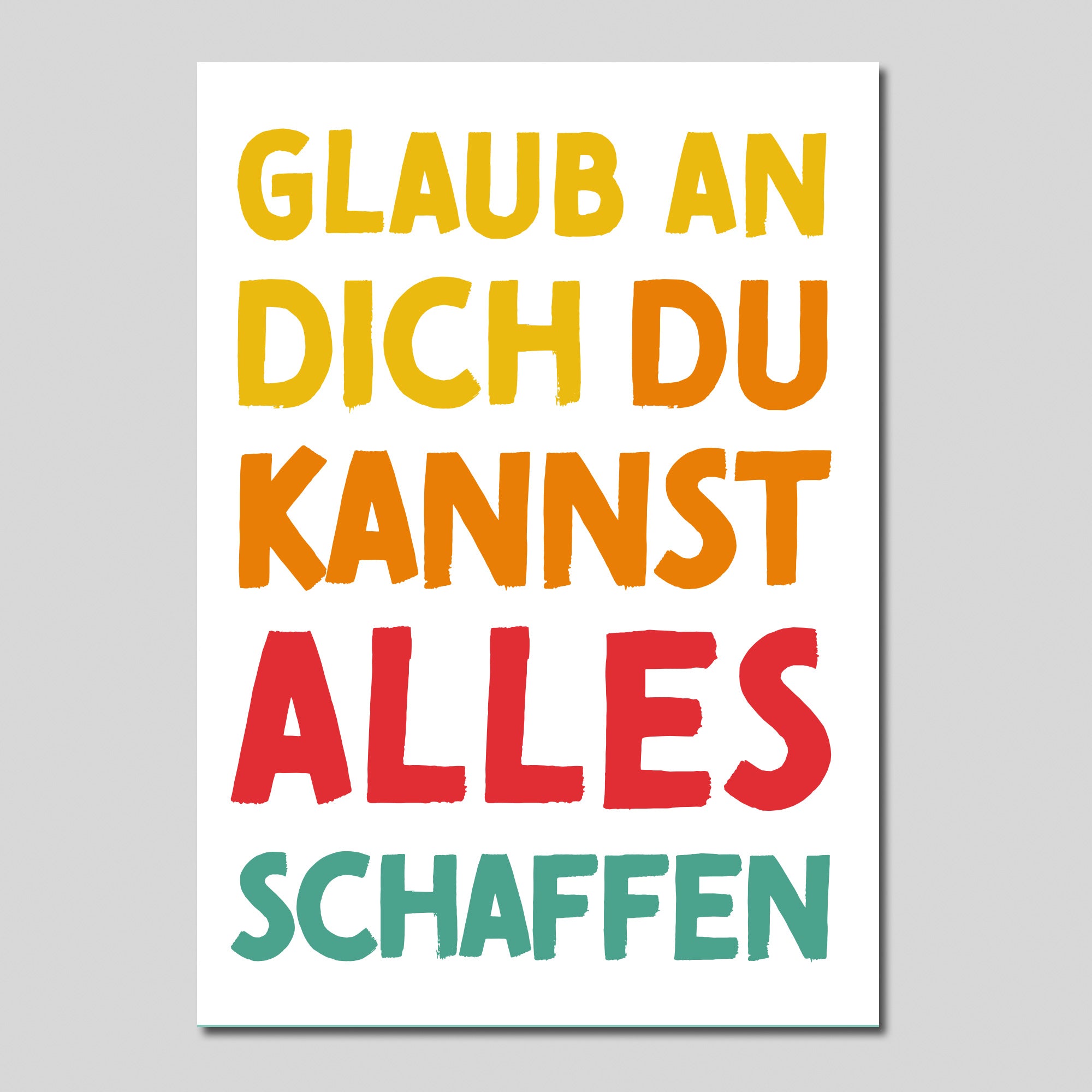Mutmacher WEISS – Ermutigende Postkarten | 10er-Set