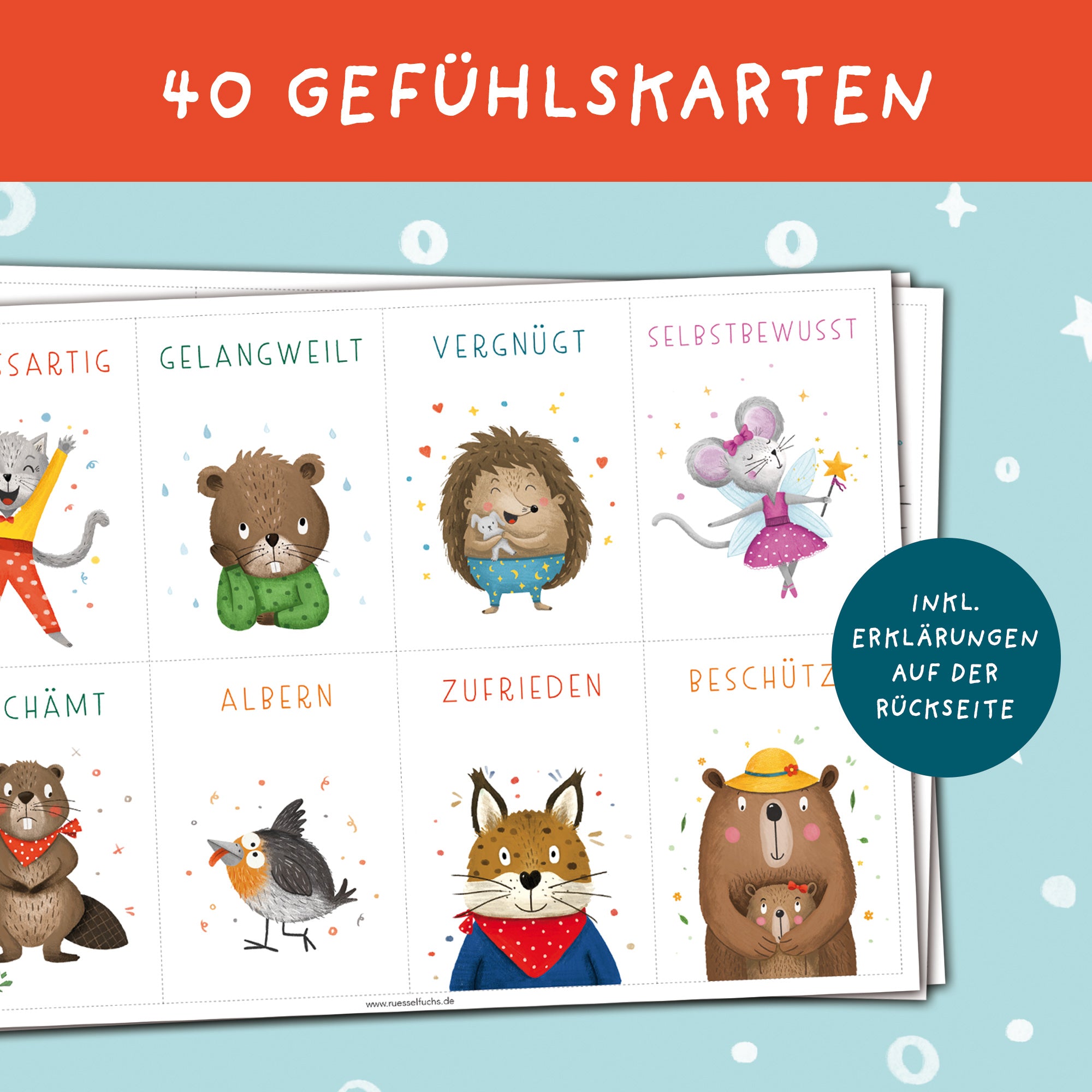 Gefühle verstehen für Kinder – Das große PDF-Bundle | PDF-Download