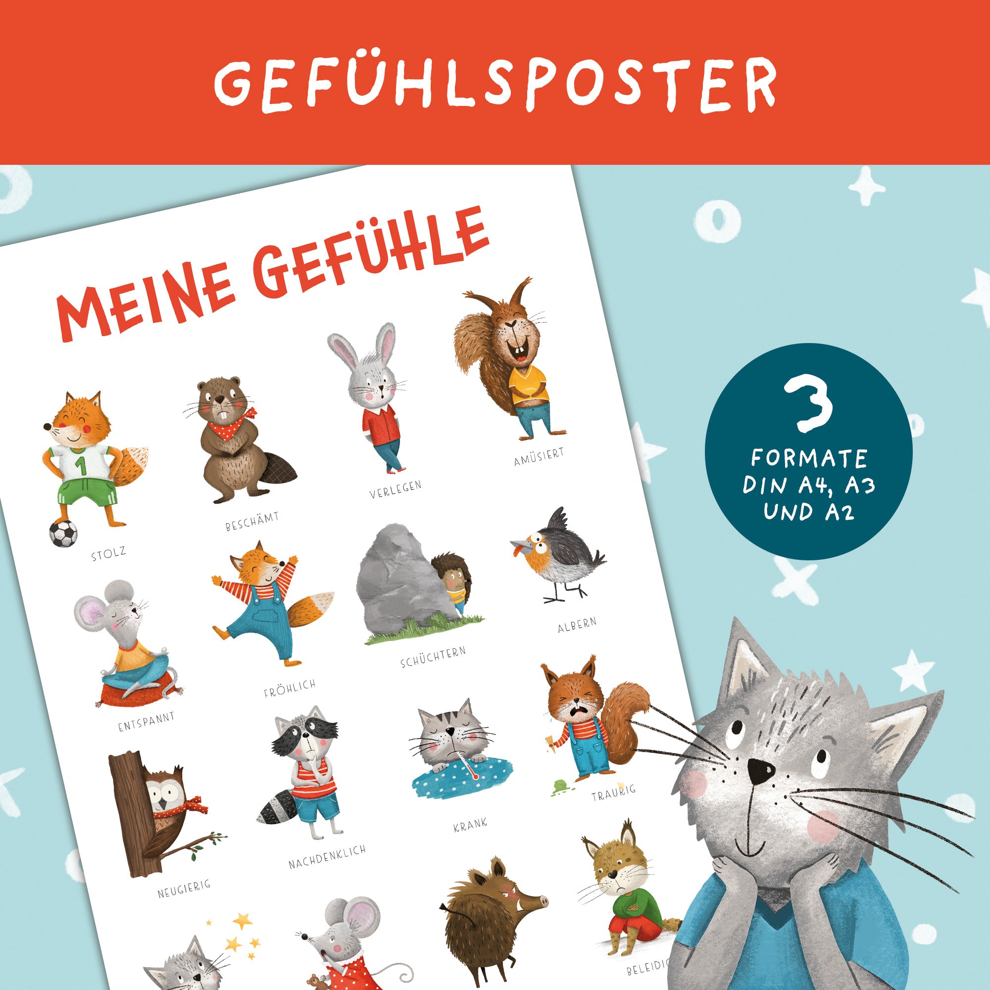 Gefühle verstehen für Kinder – Das große PDF-Bundle | PDF-Download