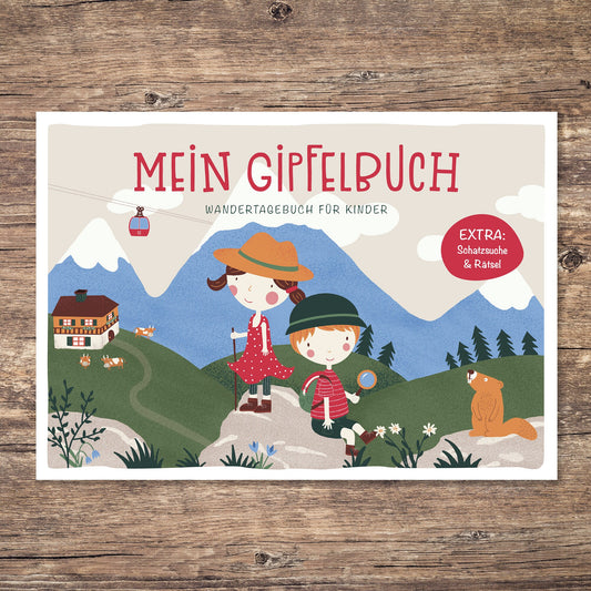 Mein Gipfelbuch - Wandertagebuch für Kinder