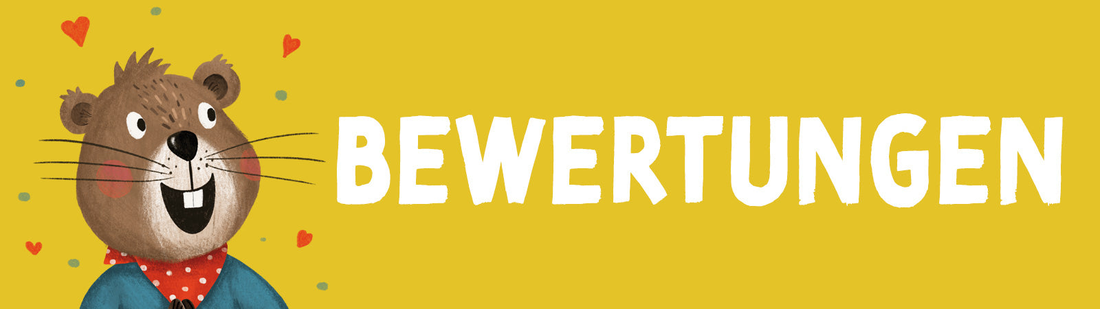 Kollektionsbanner für Bewertungen