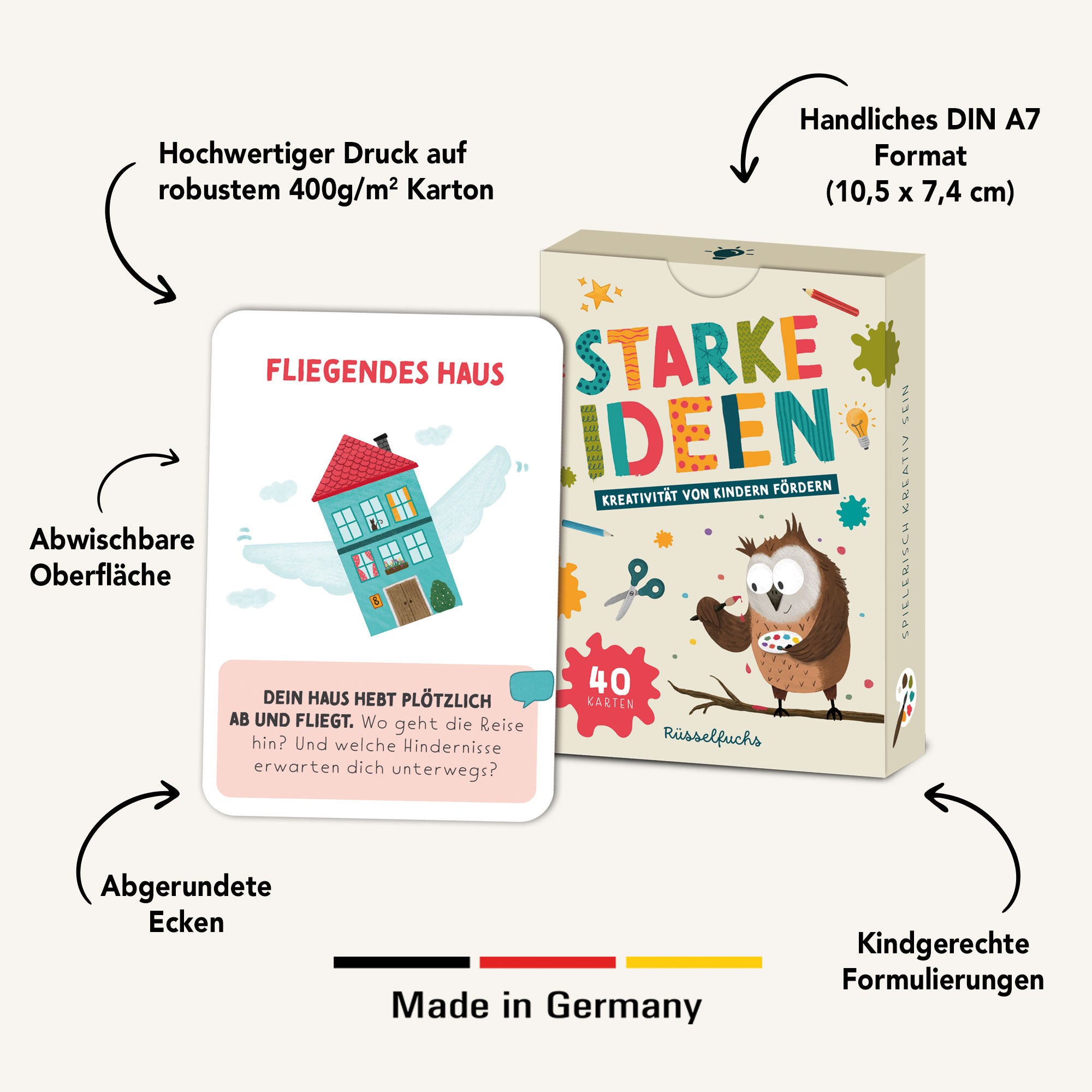 Starke Ideen – Kreativitätskarten für Kinder