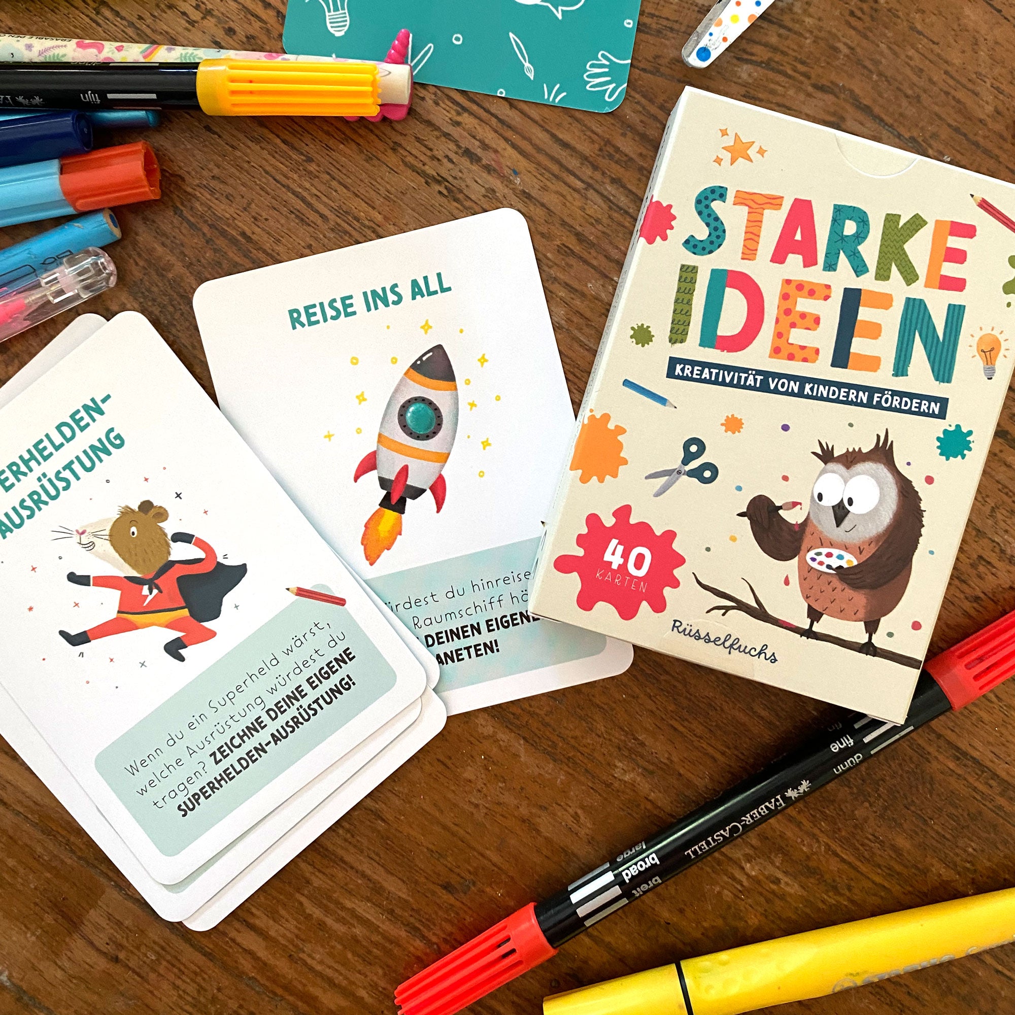 Starke Ideen – Kreativitätskarten für Kinder