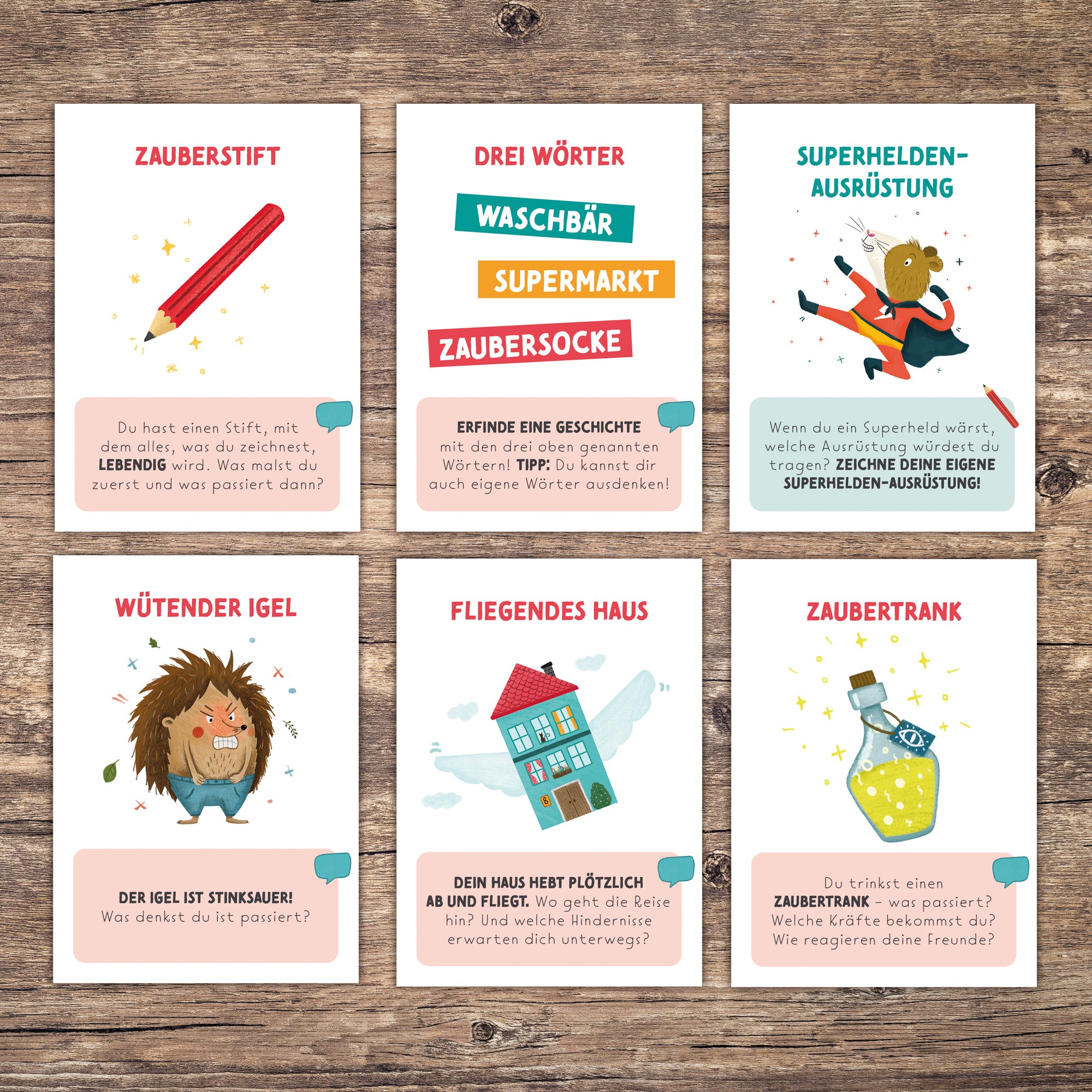 Starke Ideen – Kreativitätskarten für Kinder | PDF Download