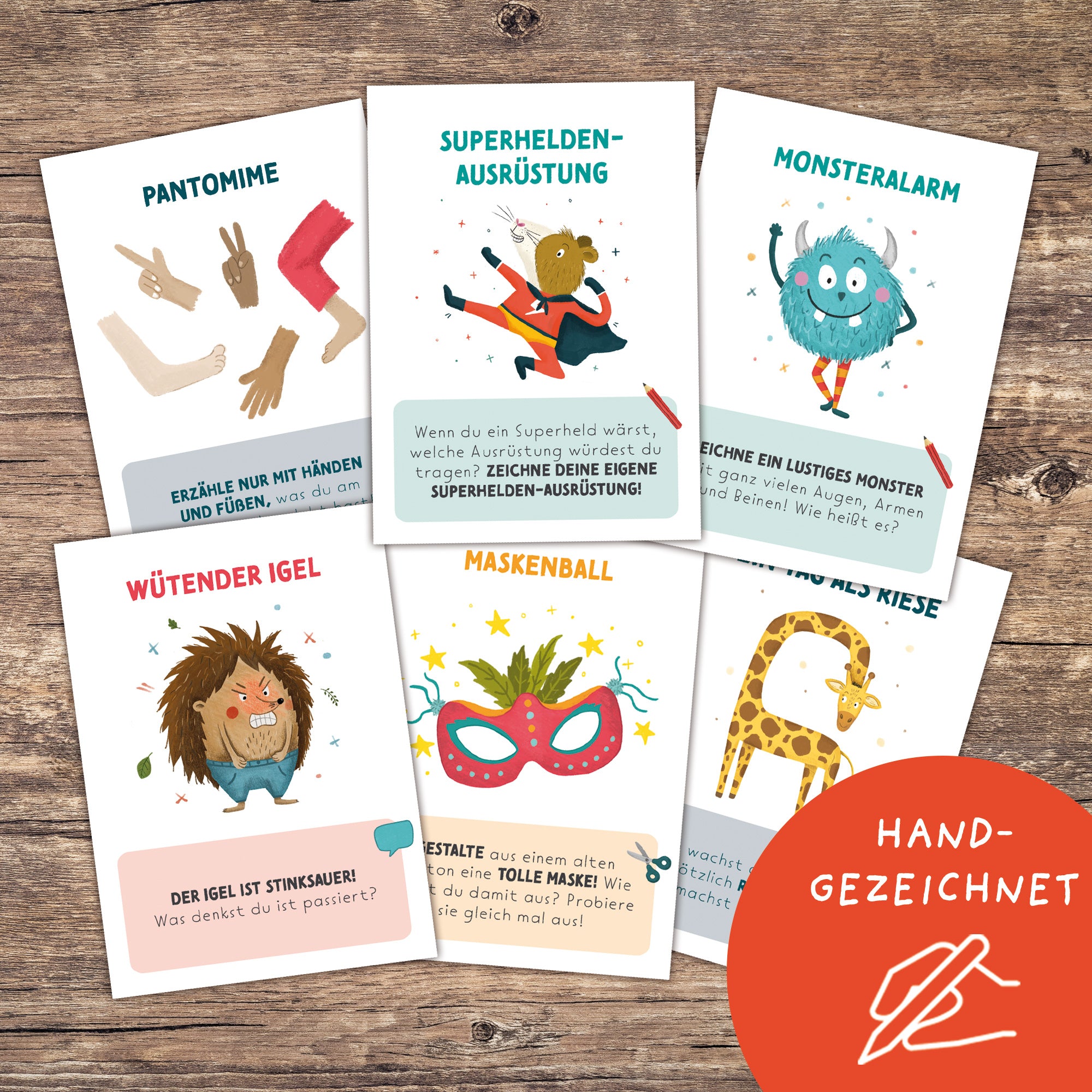 Starke Ideen – Kreativitätskarten für Kinder | PDF Download