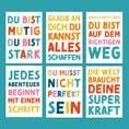 Bild in Galerie-Betrachter laden, Mutmacher-Karten Weiß Digital Download – Vorschau 3, handgezeichnete Motivationskarten in Weiß
