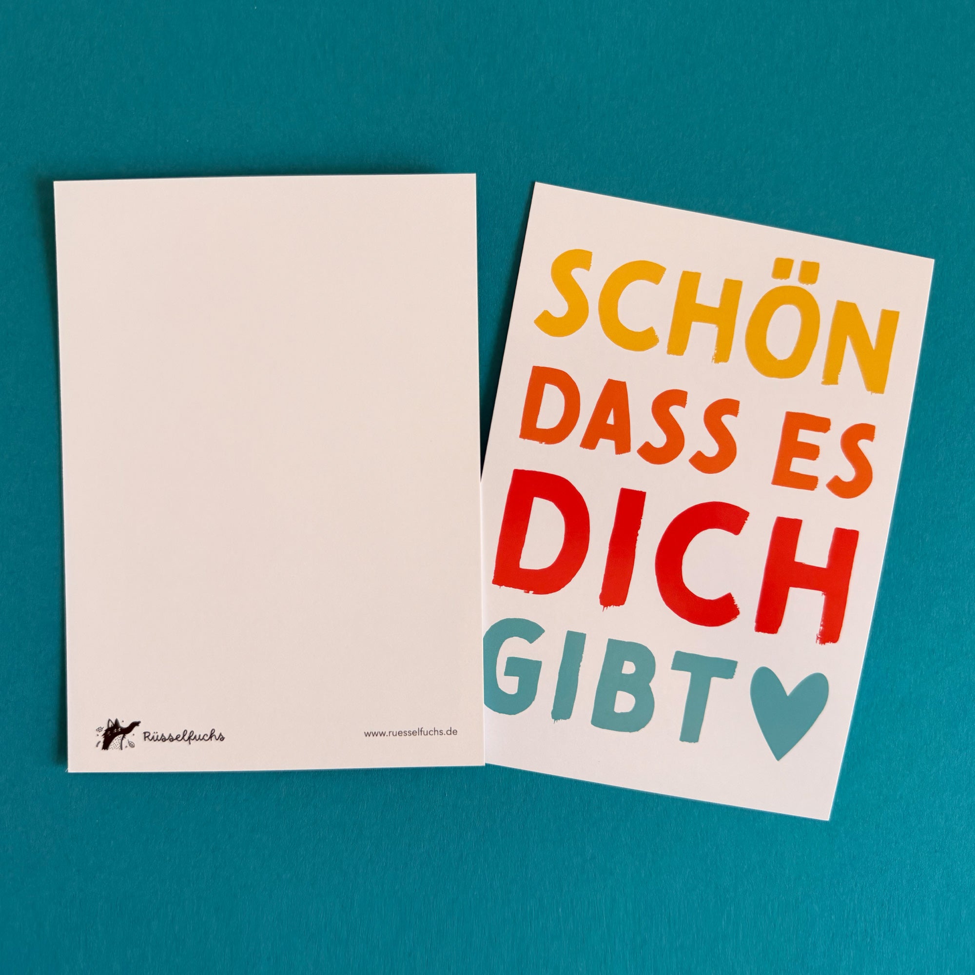 Mutmacher-Postkarten WEISS | 30 Karten (15 Motive - jede Karte doppelt)