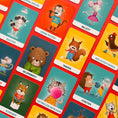 Bild in Galerie-Betrachter laden, Pantomimekarten für Kinder – Kartenset von Rüsselfuchs
