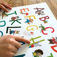 Bild in Galerie-Betrachter laden, ABC-Poster für Kinder – Buchstaben lernen | PDF Download
