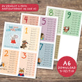 Bild in Galerie-Betrachter laden, Einmaleins-Karten 1–10 für Kinder | PDF Download
