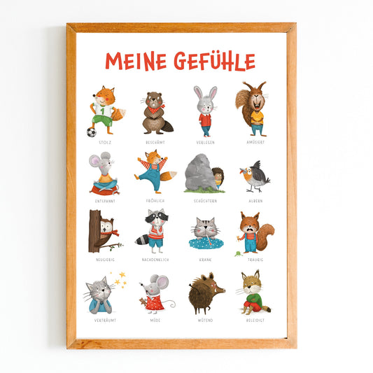 Gefühlsposter für Kinder | PDF Download