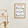 Bild in Galerie-Betrachter laden, kinder yoga poster katzen
