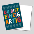 Bild in Galerie-Betrachter laden, Mutmacher-Postkarte "Du bist einzigartig"
