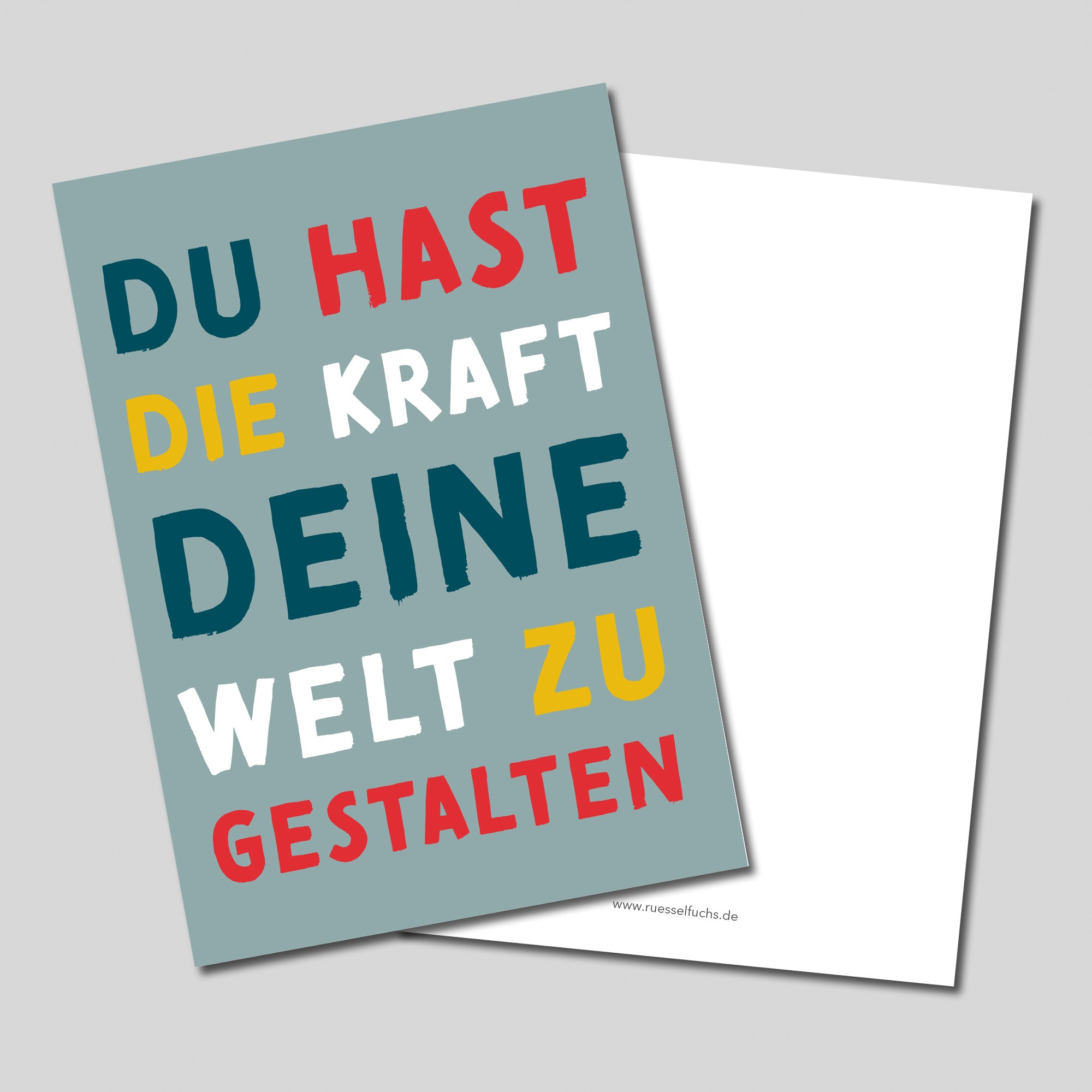 Mutmacher BUNT – Ermutigende Postkarten | 10er-Set