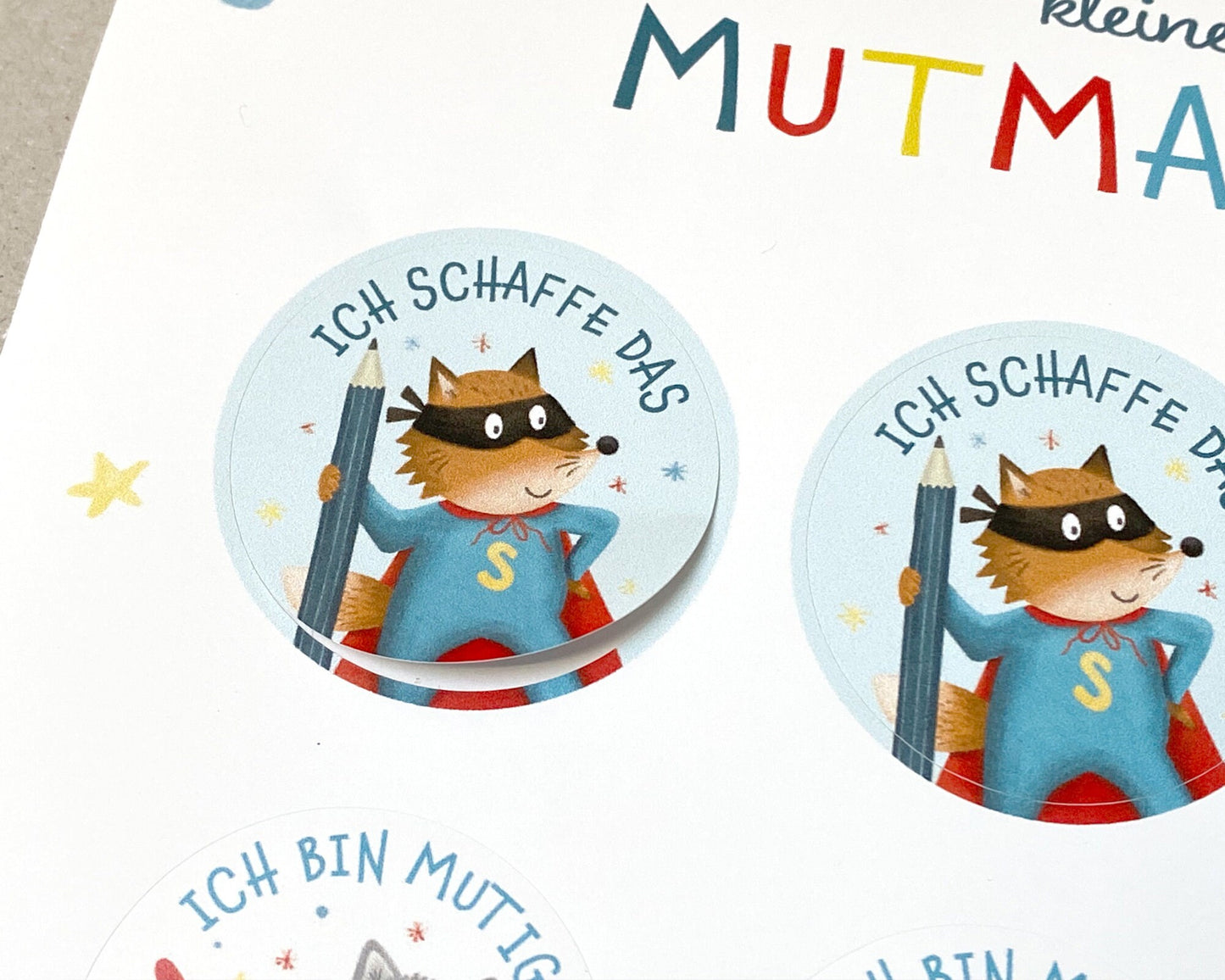 Kleine Mutmacher | Sticker mit Affirmationen