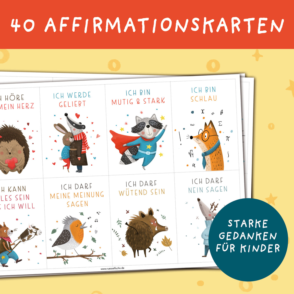 Selbstvertrauen stärken für Kinder – Das große PDF-Bundle | PDF-Download