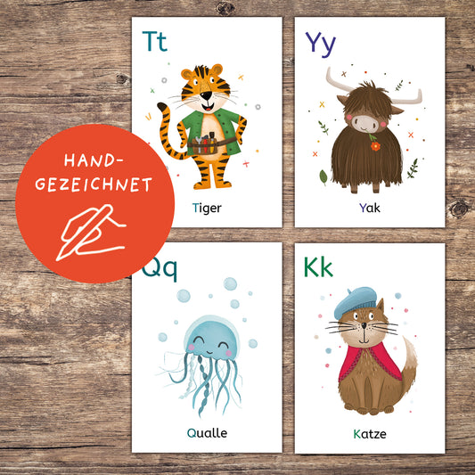 ABC-Karten für Kinder | PDF Download