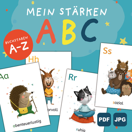 Stärken-ABC Karten zum Ausdrucken | PDF Download