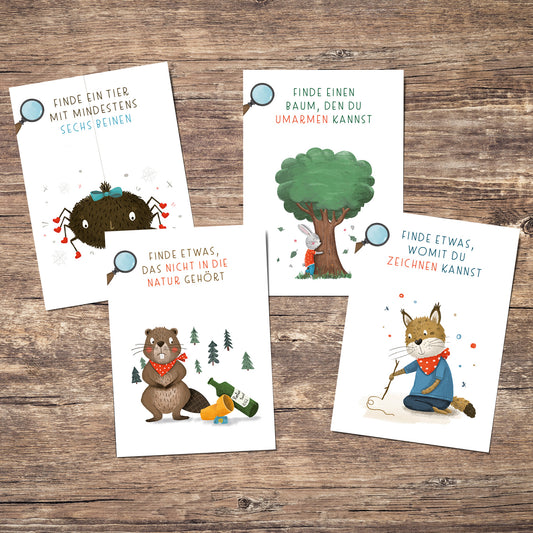 Suchen & Finden – Entdeckerkarten für Kinder | PDF Download