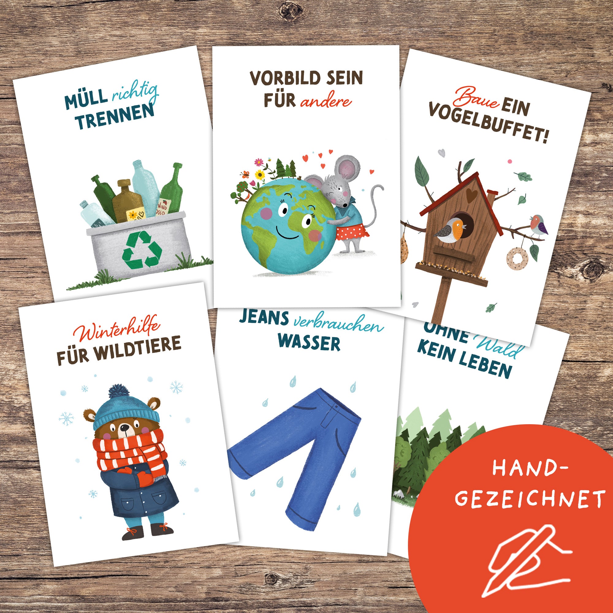 Starke Taten – Umweltkarten für Kinder | PDF Download