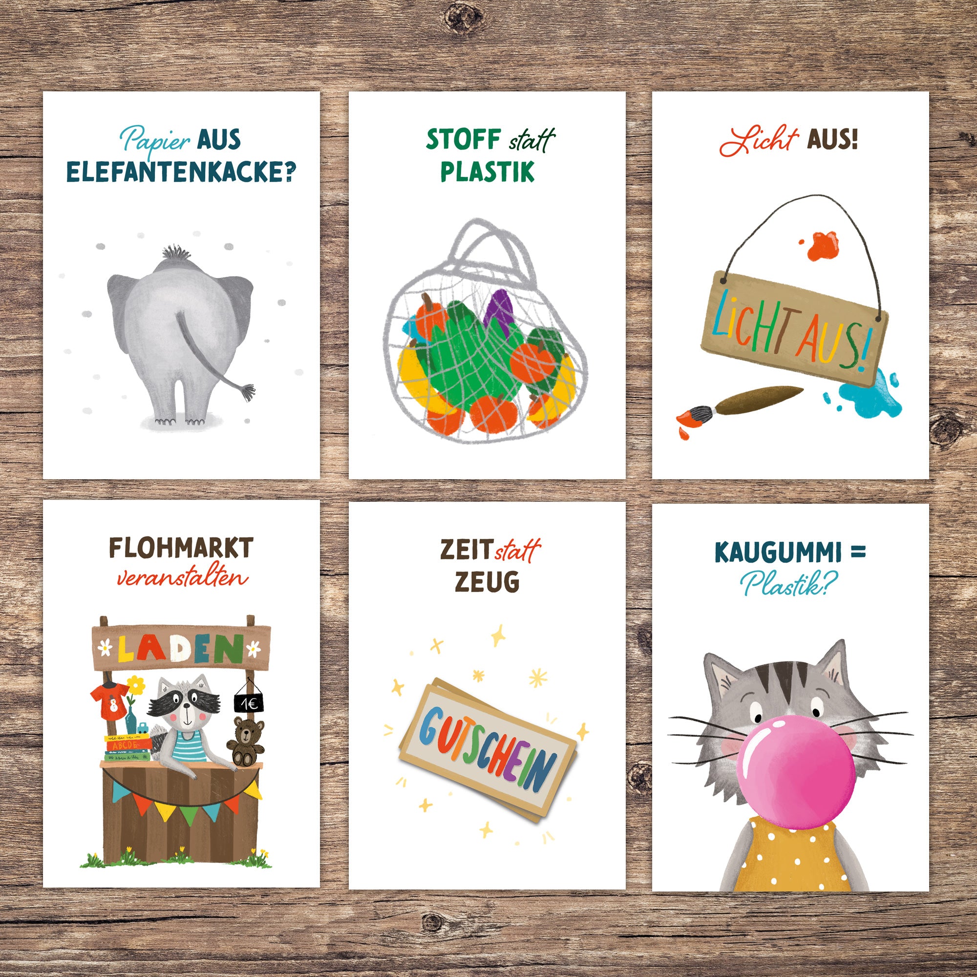 Starke Taten – Umweltkarten für Kinder | PDF Download
